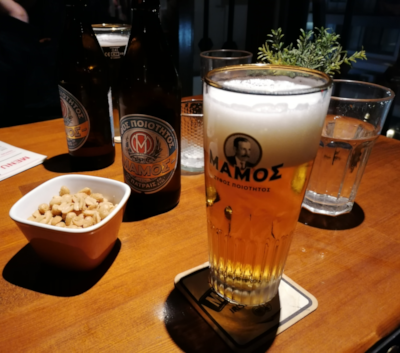 beers and snacks