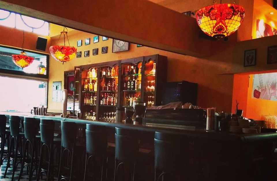 ground floor of the cafe/bar